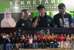 Foto: Peringatan HUT RAPI Wilayah 02 Kabupaten Gorontalo.