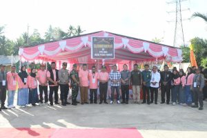 Foto: Bersama Dandim 1316/Boalemo bersama Unsur Forkopimda dan KPU Kabupaten Boalemo, Bawaslu, beserta unsur penyelenggara TPS 05 Desa Piloliyanga.