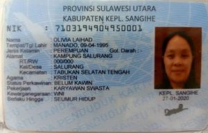 Foto: KTP yang di gunakan Oknum "Ebong" untuk "Tipu-Tipu".